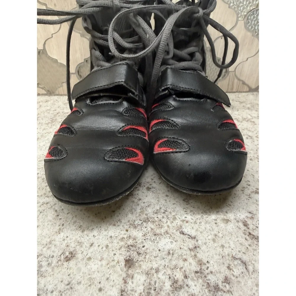 Men's/Kids Wrestling Boxing Shoes Mesh Breathable Wear Resistant Sneaker Size 36
